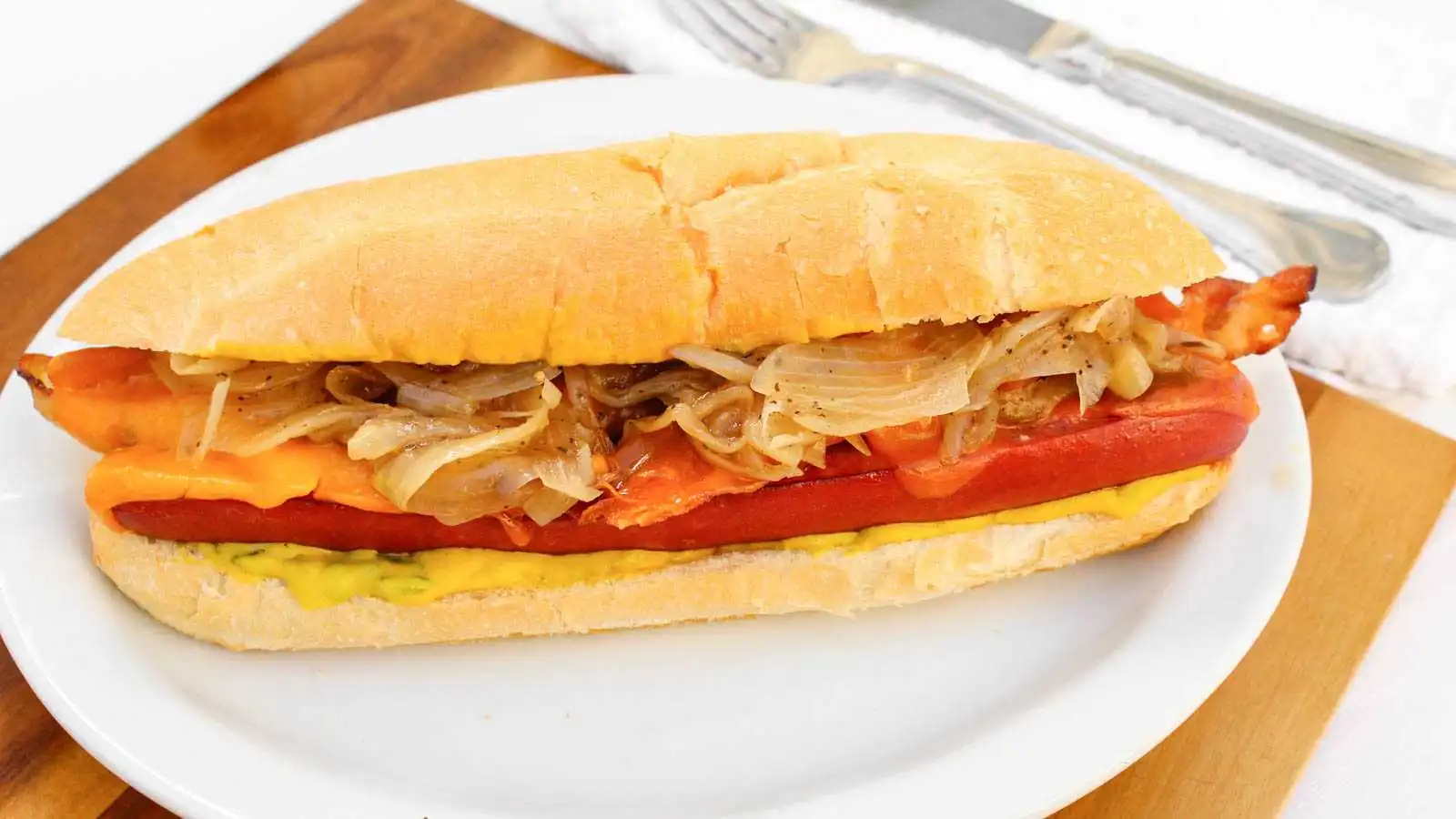 Smash-style cheeseburger at White Star Diner in downtown Winnipeg, MB